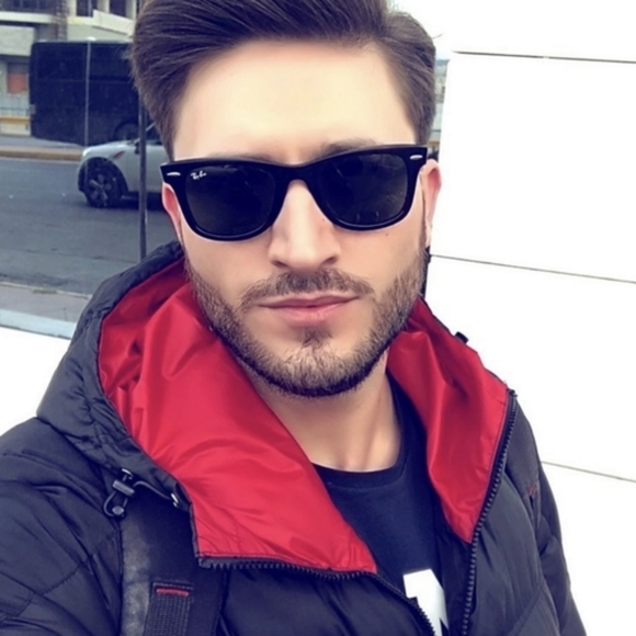 LIKE NEW RayBan Wayfarer Black RB2140 Men /Women Sunglasses - Picture 14 of 16